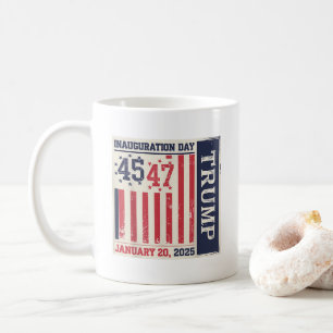 Taza De Café 47.º día de la toma de mando del presidente Donald