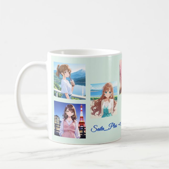 Taza De Café 47_Plus – Anime Character Series (Izquierda)