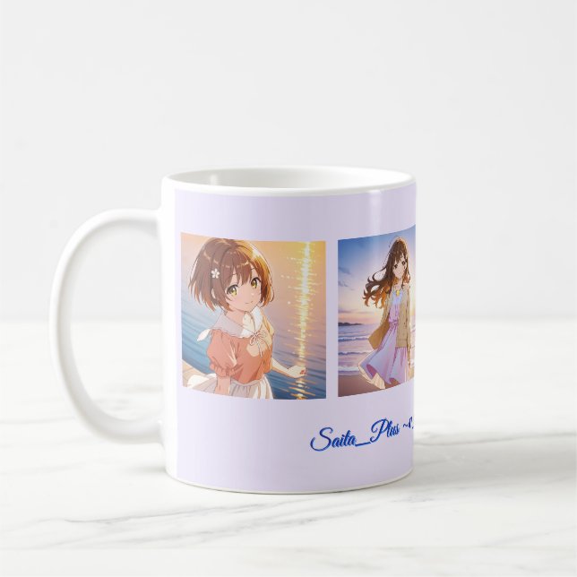 Taza De Café 47_Plus – Anime Character Series (Izquierda)