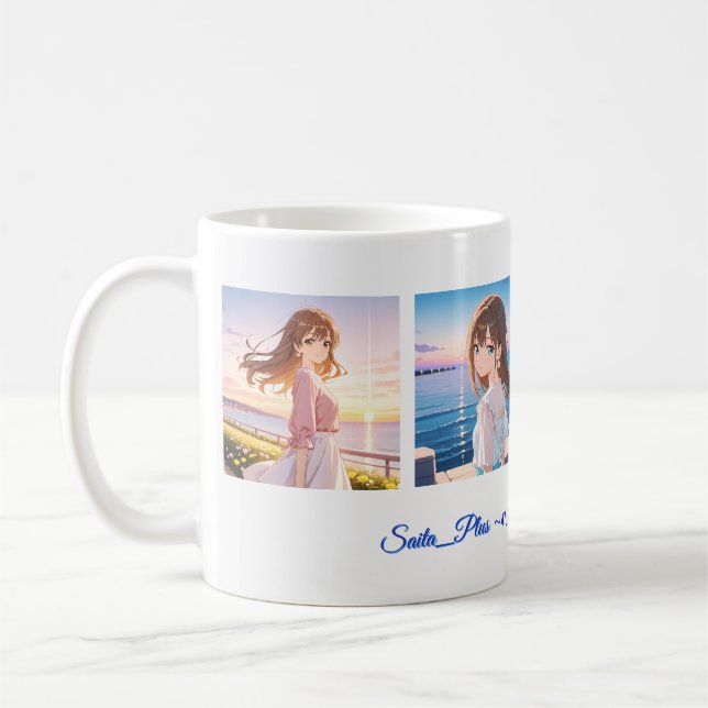 Taza De Café 47_Plus – Anime Character Series (Izquierda)
