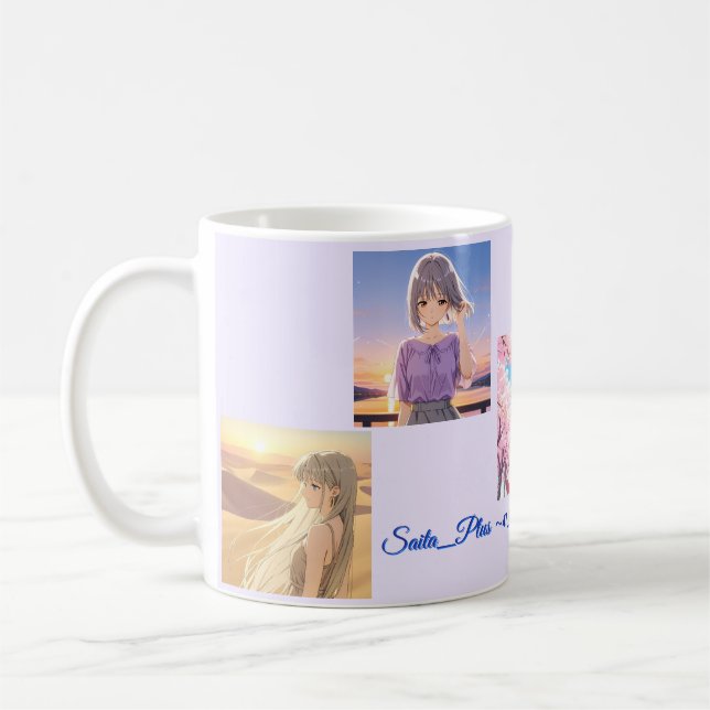 Taza De Café 47_Plus – Anime Character Series (Izquierda)