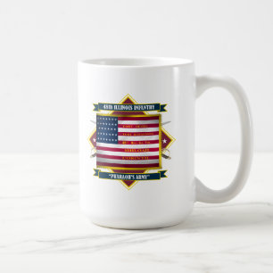 Taza De Café 48.o Infantería voluntaria de Illinois