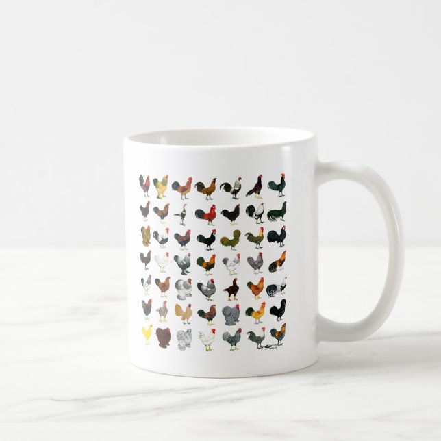 Taza De Café 49 gallos (Derecha)