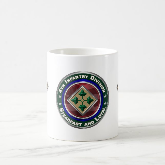 Taza De Café 4.ª División de Infantería Keepsake (Centro)