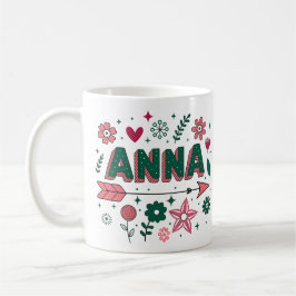 Taza De Café 4 Color Anna 1