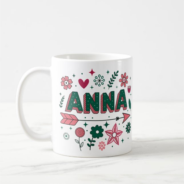 Taza De Café 4 Color Anna 1 (Izquierda)
