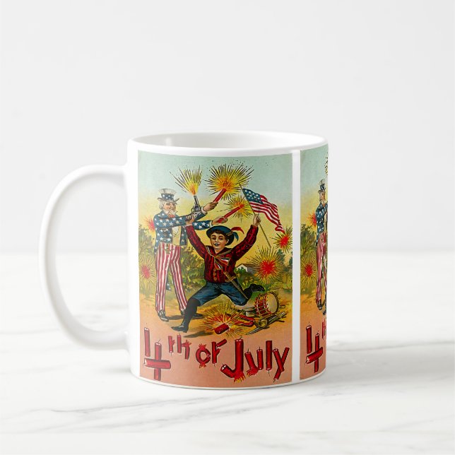 Taza De Café 4 de julio (Izquierda)