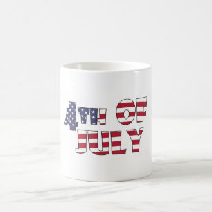 TAZA DE CAFÉ 4 DE JULIO