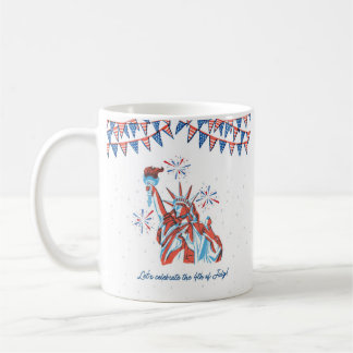 Taza De Café 4 de julio