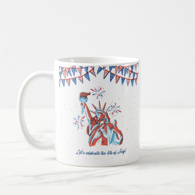 Taza De Café 4 de julio (Izquierda)
