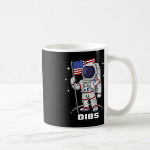 Taza De Café 4 De Julio Astronauta USA Bandera Estadounidense F
