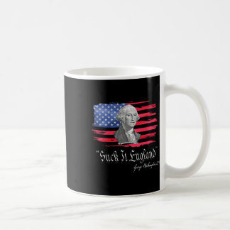 Taza De Café 4 de julio chúpate esa Inglaterra día de la indepe