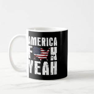 Taza De Café 4 De Julio Divertido - América Sí