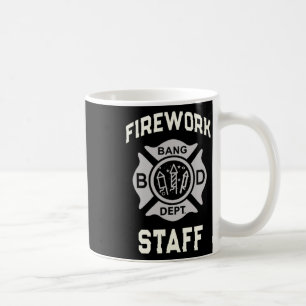 Taza De Café 4 De Julio El Personal De Bomberos Boom Squad Dire