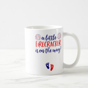 Taza De Café 4 De Julio Embarazo Invitación Shirt Co