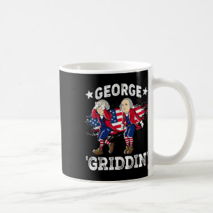 Taza De Café 4 De Julio George Washington Griddy George Griddi