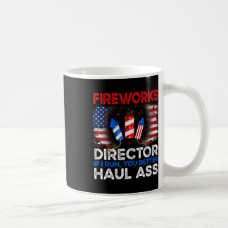 Taza De Café 4 De Julio Hombres Director De Fuegos Artificiales