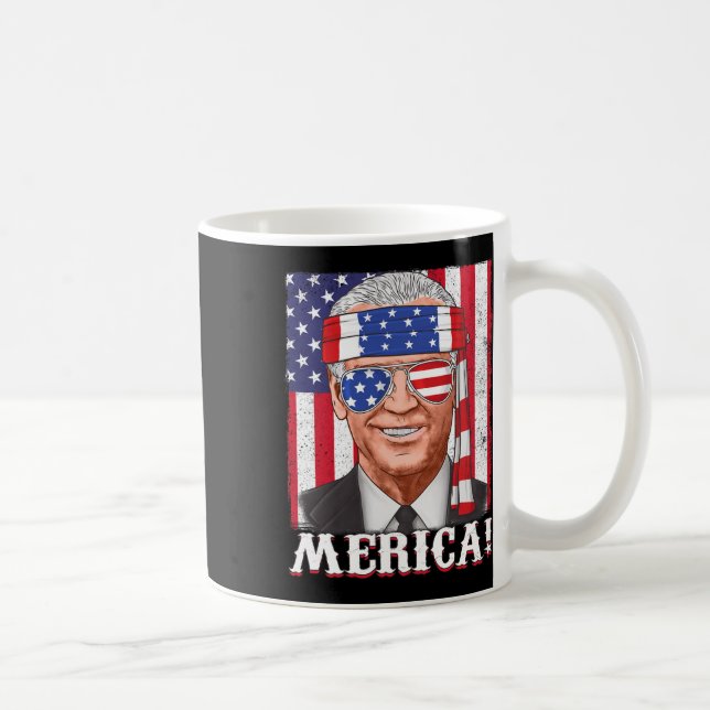 Taza De Café 4 De Julio Joe Biden Merica Bandera De Estados Uni (Derecha)