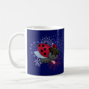 Taza De Café 4 de julio, Minuteman Ladybug