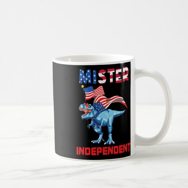 Taza De Café 4 de julio Mister Independiente Bandera Estadounid (Derecha)