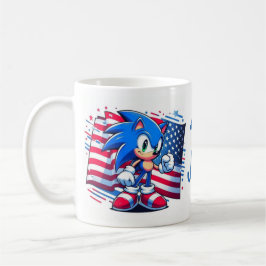 Taza De Café 4 de julio. Mugre por el Día de la Independencia,