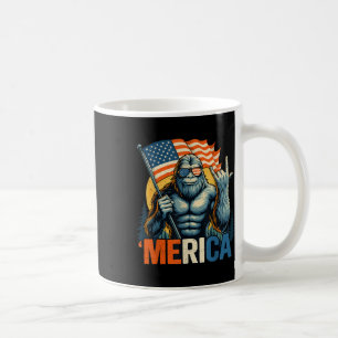 Taza De Café 4 De Julio Patr De Bandera Estadounidense De Gran