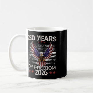 Taza De Café 4 de julio Patriótico 250 Aniversario 250 Años