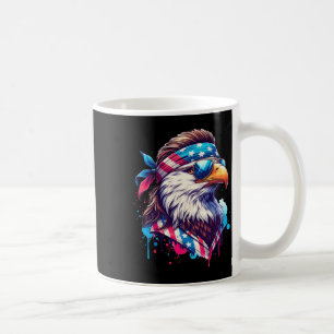 Taza De Café 4 De Julio Patriótico Funny Eagle 4 De Julio Usa M