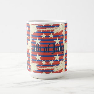 Taza De Café 4 de julio, regalo de feriado federal