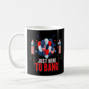 Taza De Café 4 de julio, solo estoy aquí para el 8 de marzo
