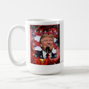 Taza De Café 4 de julio Trump