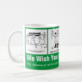 Taza De Café 4 Dibujos Animados Temáticos de Óptica para Person