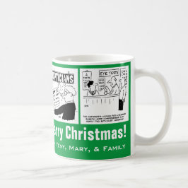 Taza De Café 4 Dibujos Animados Temáticos de Óptica para Person