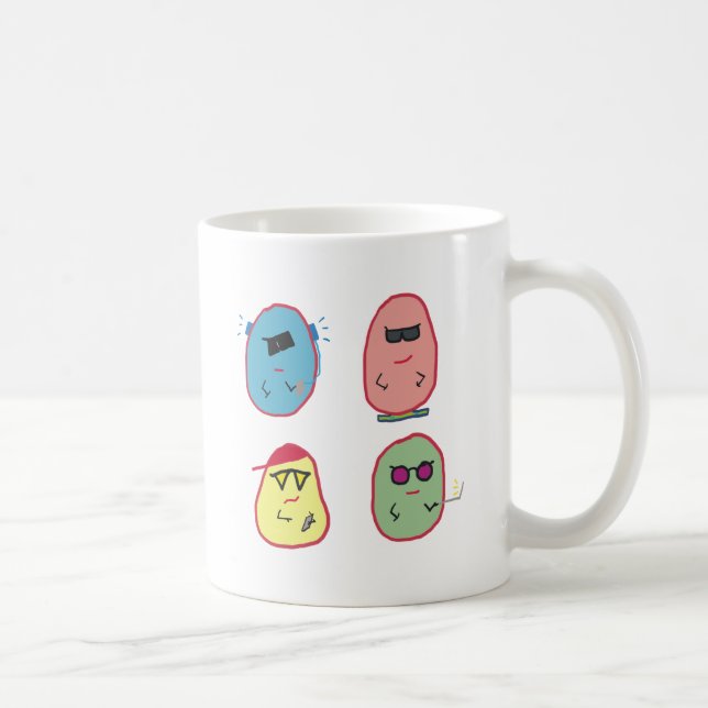 Taza De Café 4 habas frescas (Derecha)