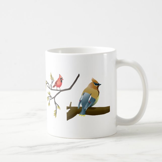 Taza De Café 4 Songbirds 2 Mug (Derecha)