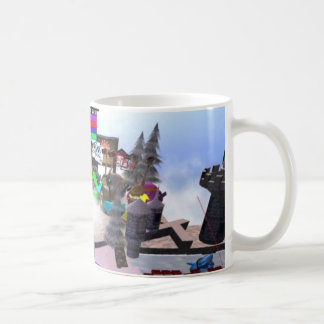 Taza De Café 4to Aniversario de competir con gigante del