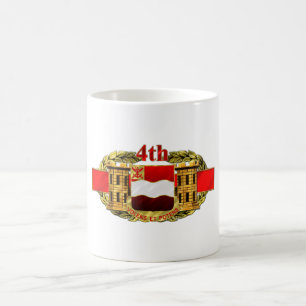 Taza De Café 4to Batallón del ingeniero