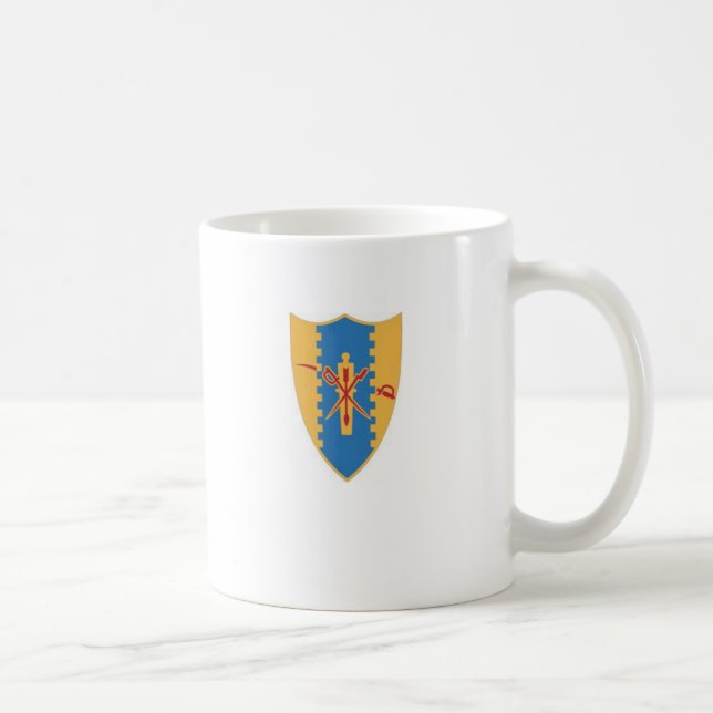 Taza De Café 4to Escudo de la caballería con los sables (Derecha)