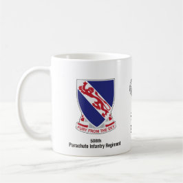 Taza De Café 508º atraco del Regimiento de Infantería de Paraca