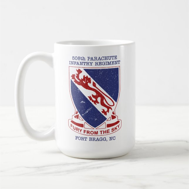 Taza De Café 508th PARACHUTE INFANTRY REGIMENT (Izquierda)