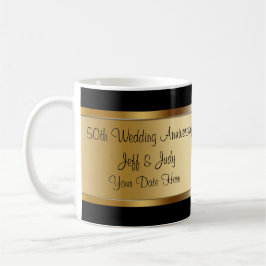 Taza De Café 50.º Aniversario Boda