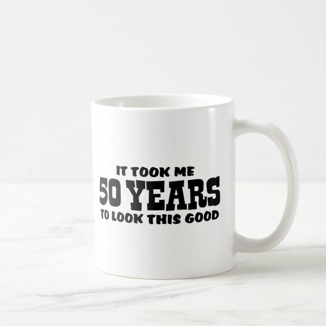 Taza De Café 50.º cumpleaños (Derecha)