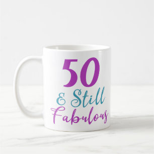Taza De Café 50.º Cumpleaños Todavía Fabuloso