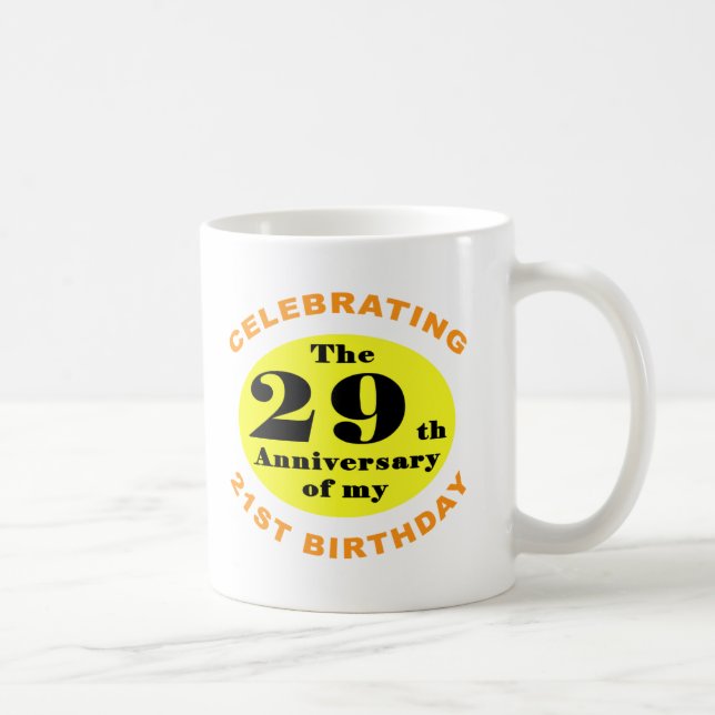 Taza De Café 50.º humor de cumpleaños (Derecha)