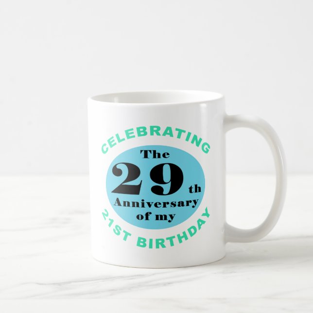 Taza De Café 50.º humor de cumpleaños (Derecha)