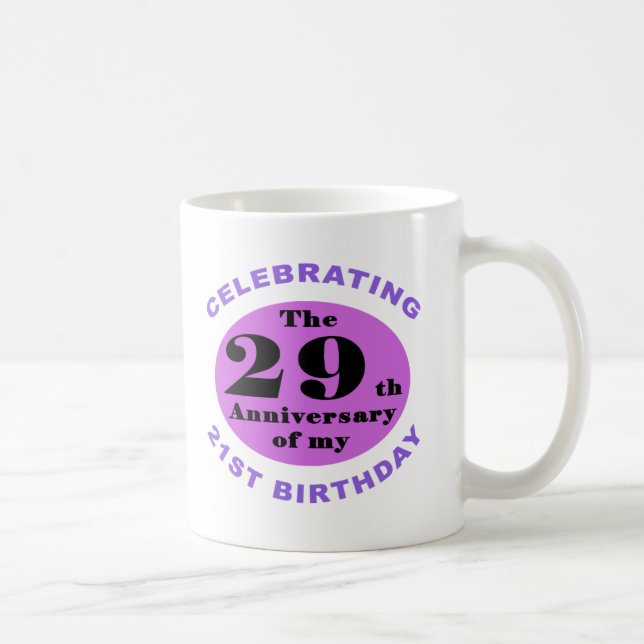 Taza De Café 50.º humor de cumpleaños (Derecha)
