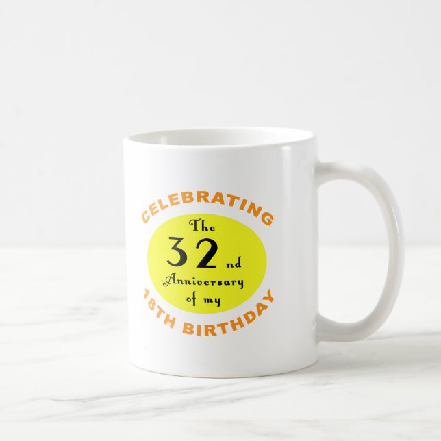 Taza De Café 50.º regalo de la bolsa de cumpleaños (Derecha)