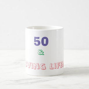 Taza De Café 50 & Amando la Vida
