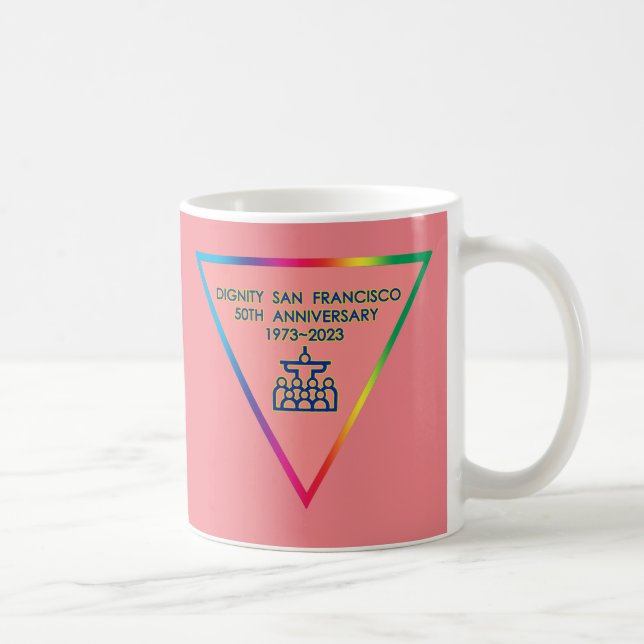 Taza De Café 50 Aniversario de la LGBTQ de San Francisco (Derecha)