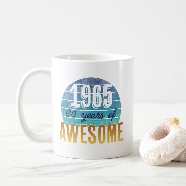 Taza De Café 50 años de asombro 1965 (Con donut)